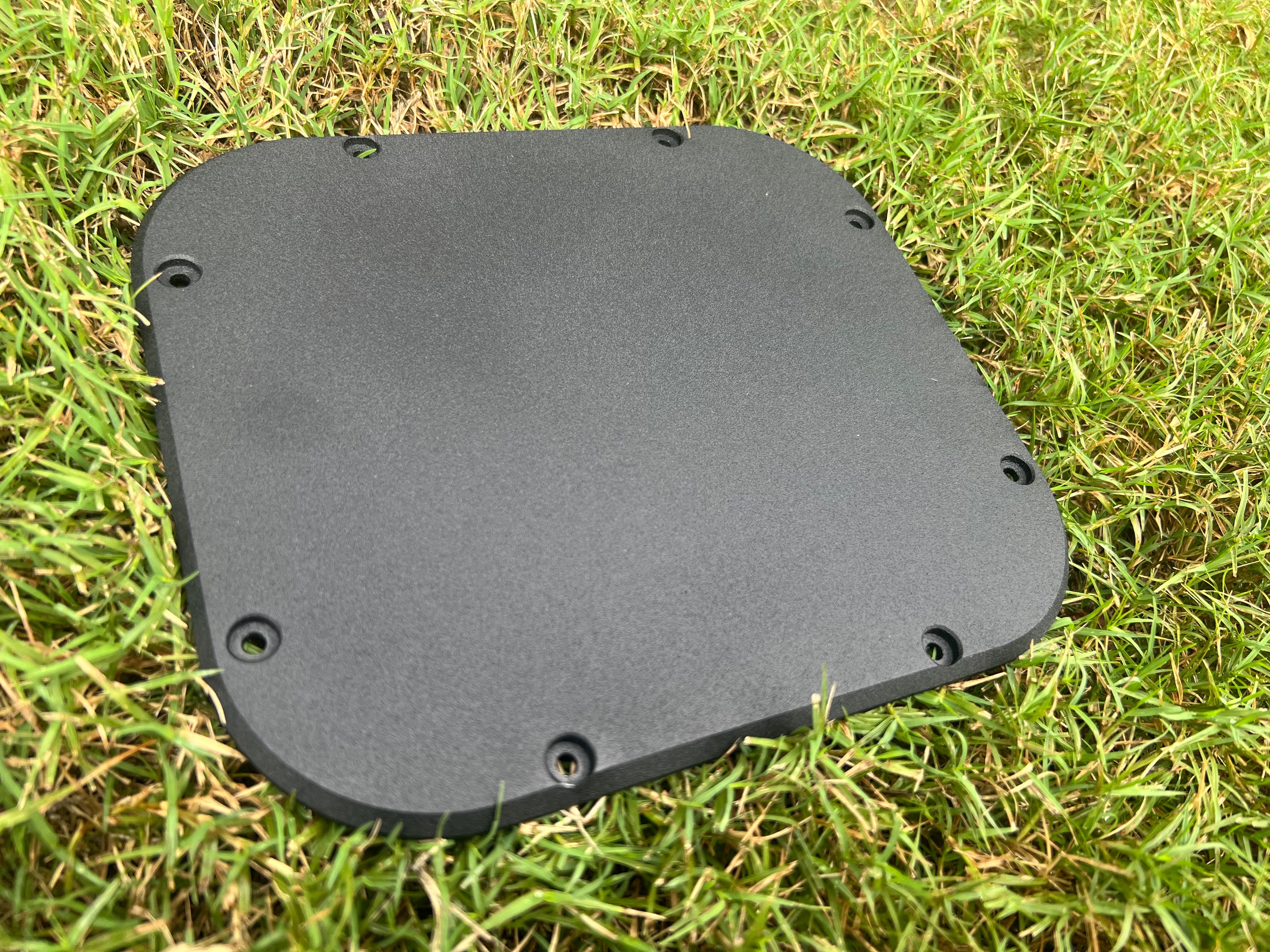 Billet cowl hole cover