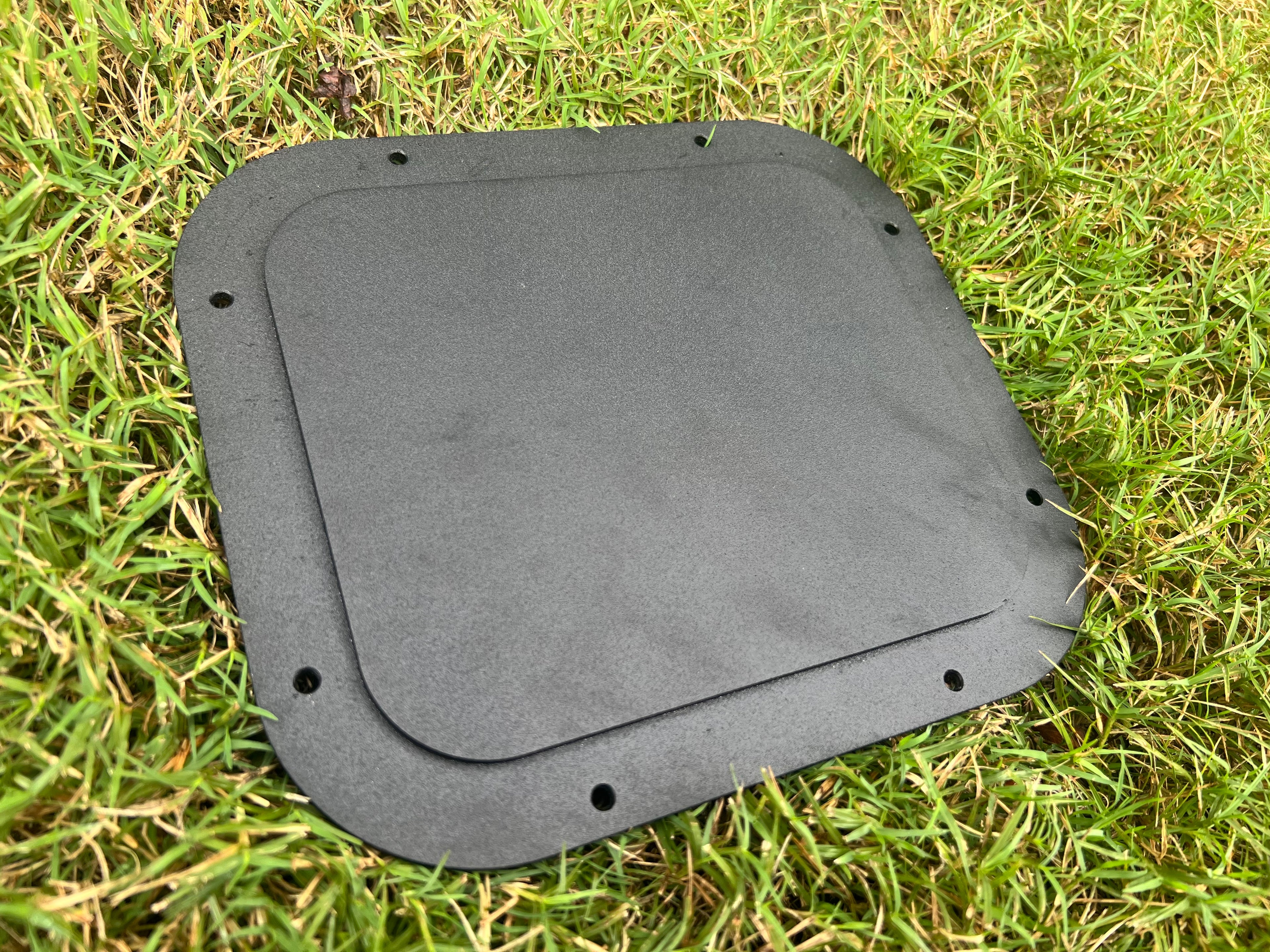 Billet cowl hole cover