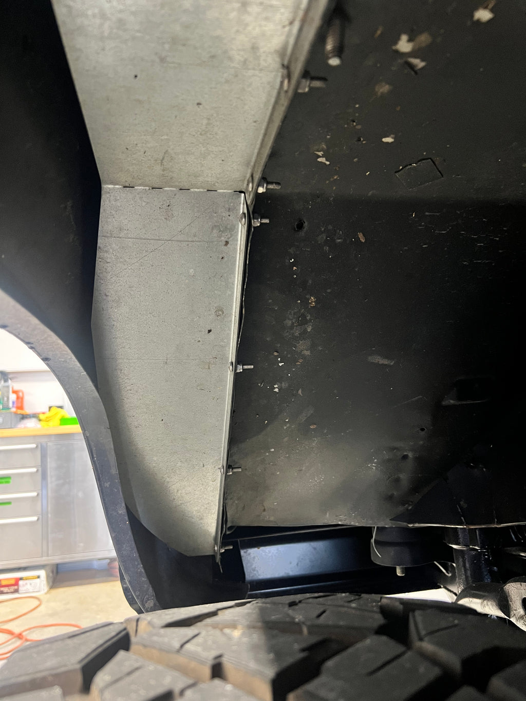 66-77 Bronco front fender liners 316 Stainless steel